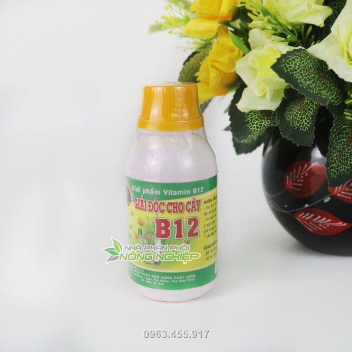 Vitamin B12 chống sốc giải độc cho cây trồng
