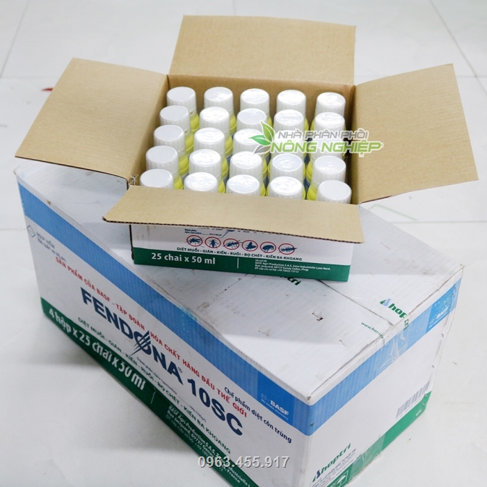 Công ty chuyên cung cấp số lượng lớn thuốc diệt muỗi Fendona 10SC