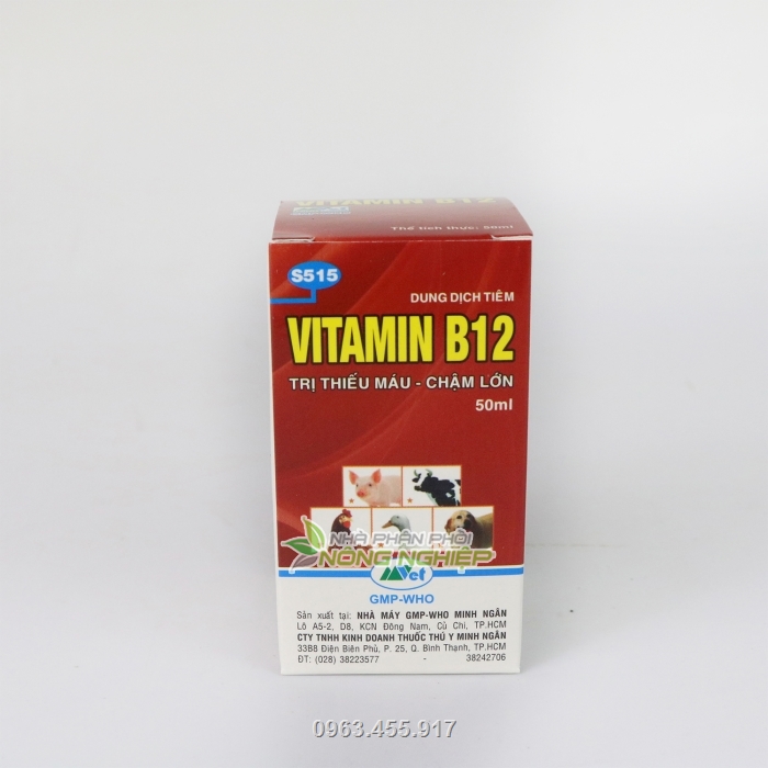 Vitamin B12 giải độc cho cây trồng